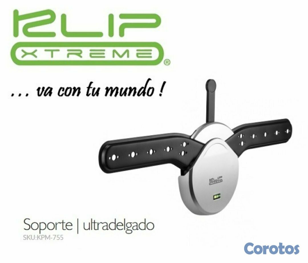 computadoras y laptops - SOPORTE PARA MONITOR LCD CURVO, KLIPX, 37-70" FIJO, PESO MAX 40KG/88LB (KPM-755) 1