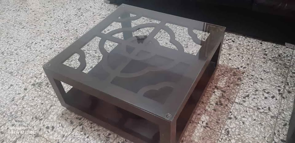 muebles y colchones - Mesa caoba para sala 4