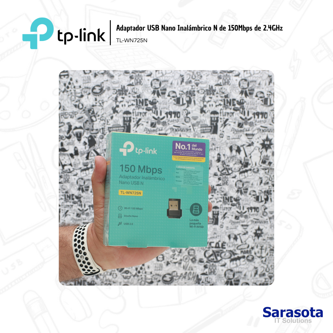 accesorios para electronica - Tp-Link antena USB WiFi TL-WN725N 1