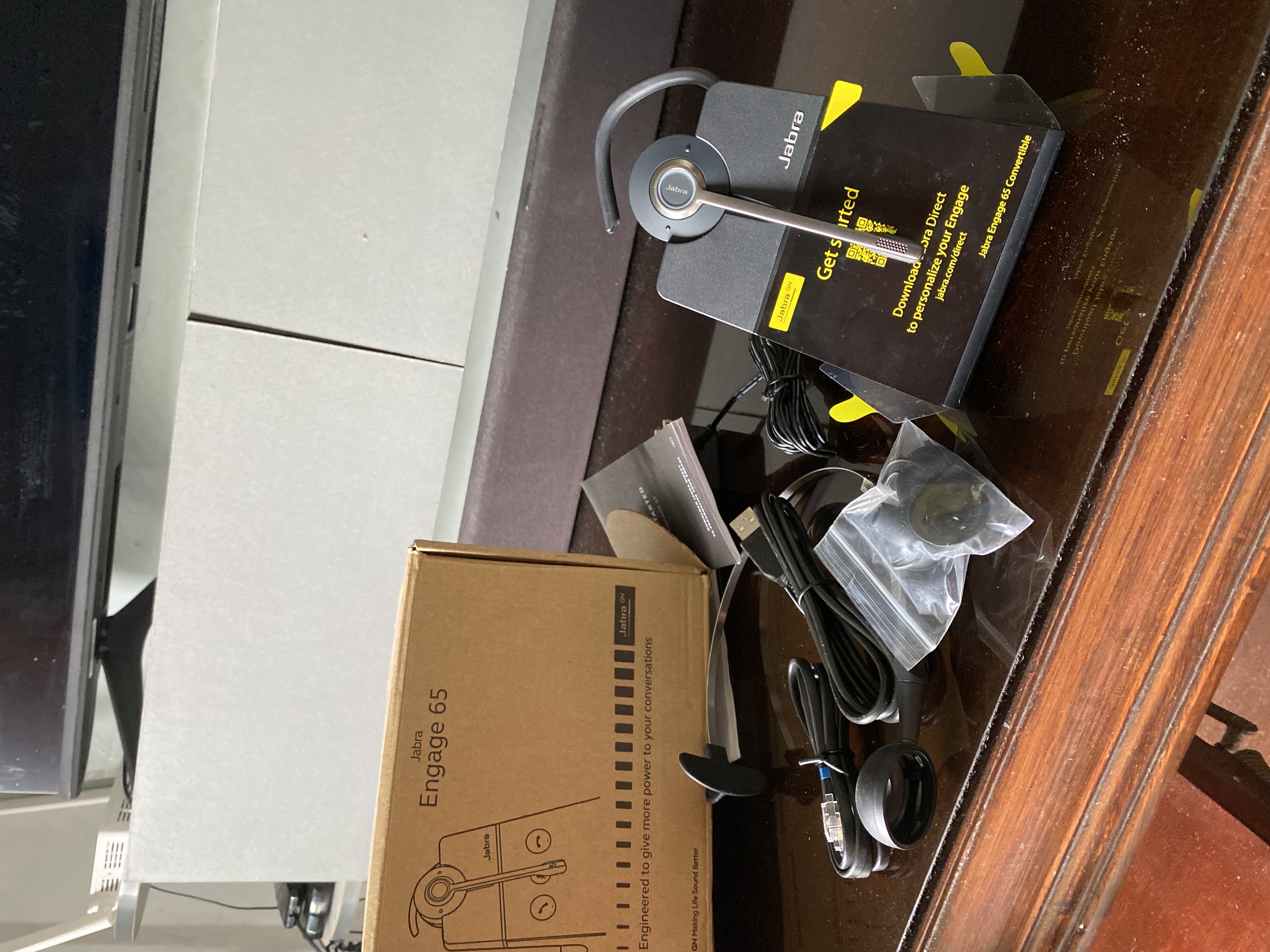 camaras y audio - Auriculares inalámbricos profesionales marca Jabra  3