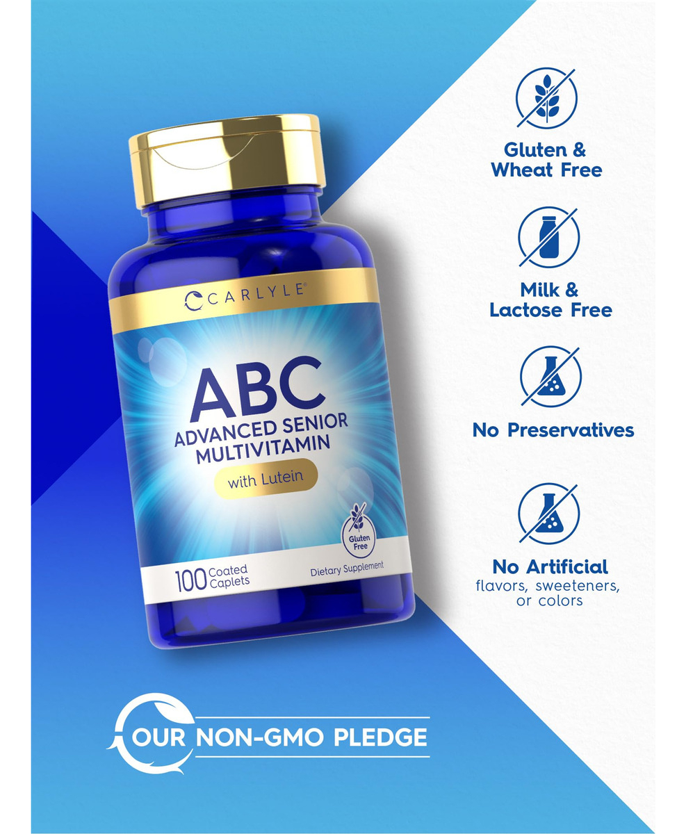 Salud y Equipamiento Médico - Multivitaminico Carlyle Senior Para Mayores De 60 Años 4