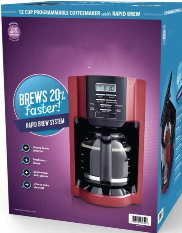 electrodomesticos - Cafetera Eléctrica Programable Mr. Coffee.  0