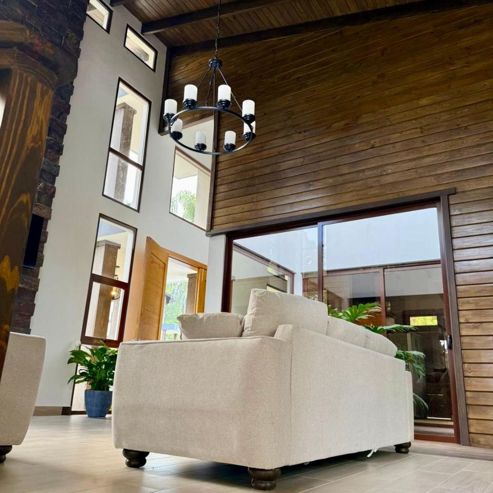 casas vacacionales y villas - Villa rustica y moderna en venta en Jarabacoa 6