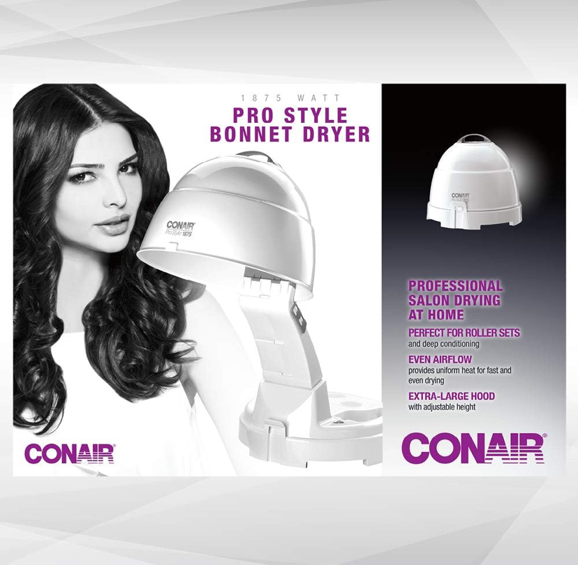 salud y belleza - Secador de cabello con capucha Conair 2