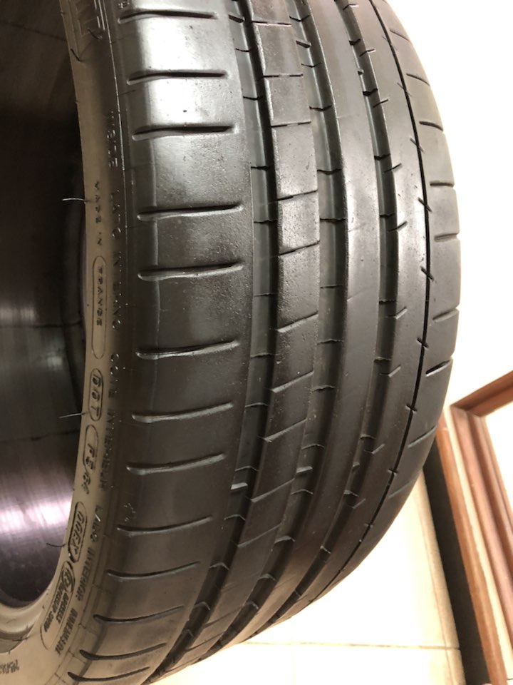 accesorios para vehiculos - Gomas Michelin Pilot Súper Sport - EXCELENTES CONDICIONES -  1