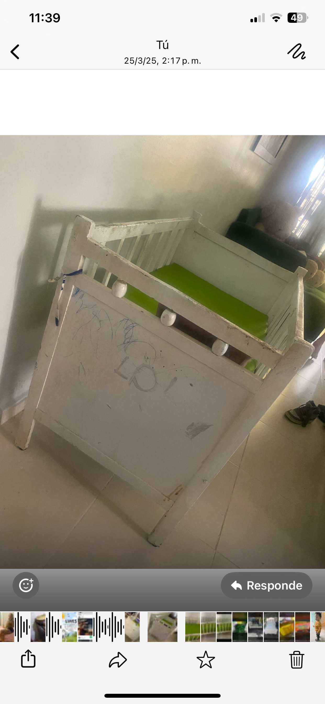 muebles y colchones - Cuna 