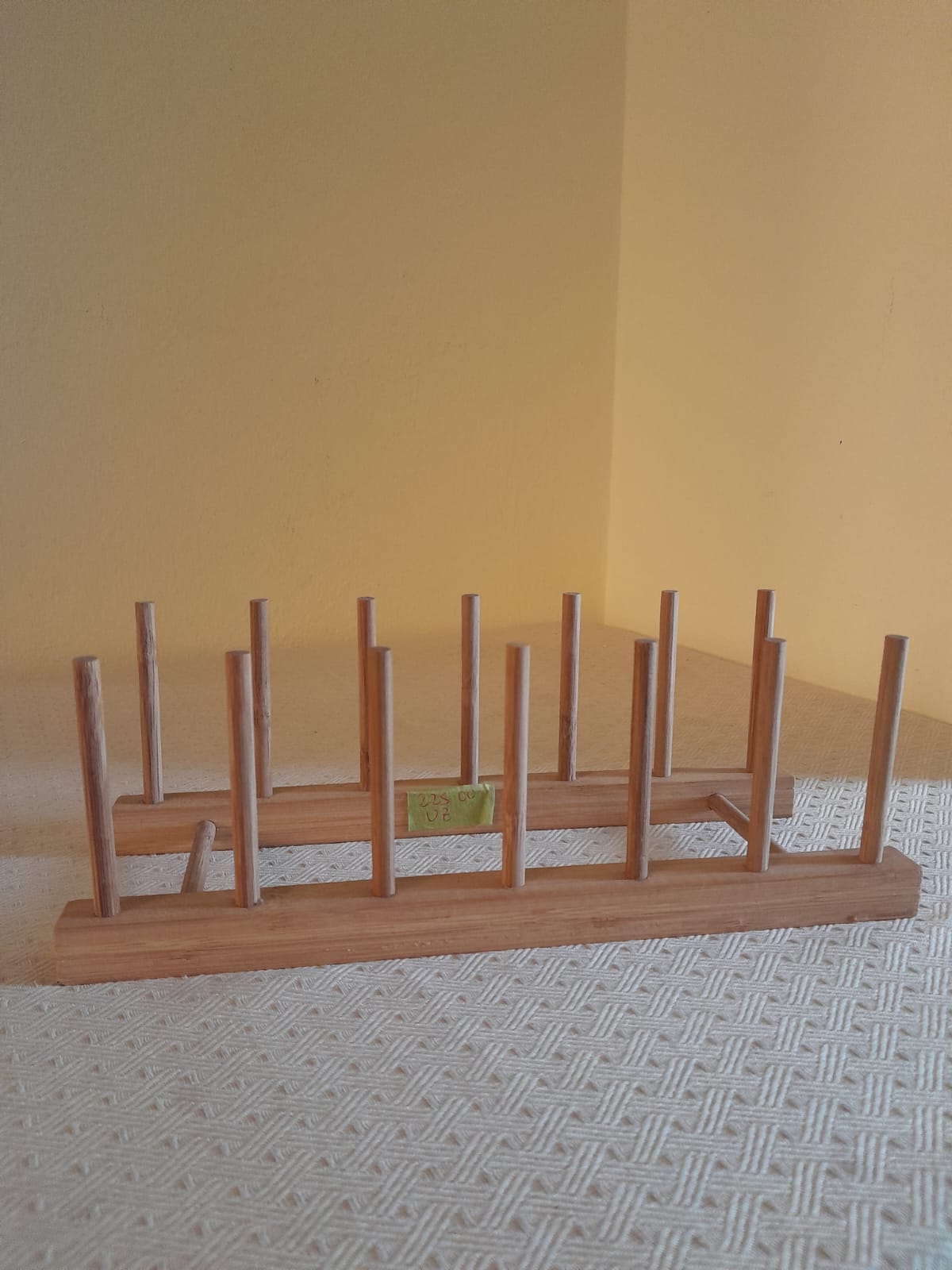 cocina - Soporte para platos de madera bambú 1