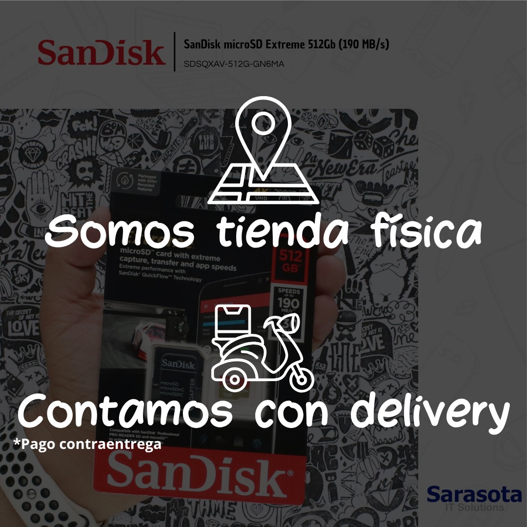 accesorios para electronica - MicroSD 512Gb SanDisk Extreme (190 MB/s) 2