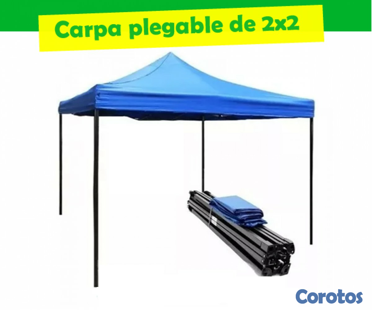 herramientas, jardines y exterior - Carpa Plegable Impermeable 2x2 metros  1