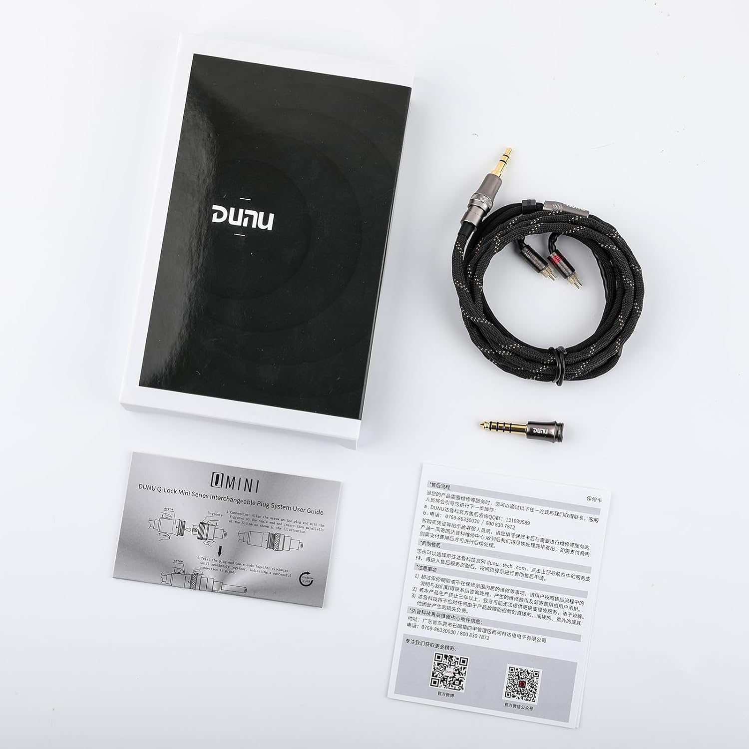 camaras y audio - DUNU Lyre Mini IEM modular cable 24AWG 240-Strand 0