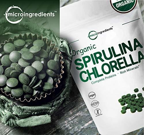 Salud y Equipamiento Médico - Clorella Y Espirulina Organica 3000mg, 720 Tabletas 1