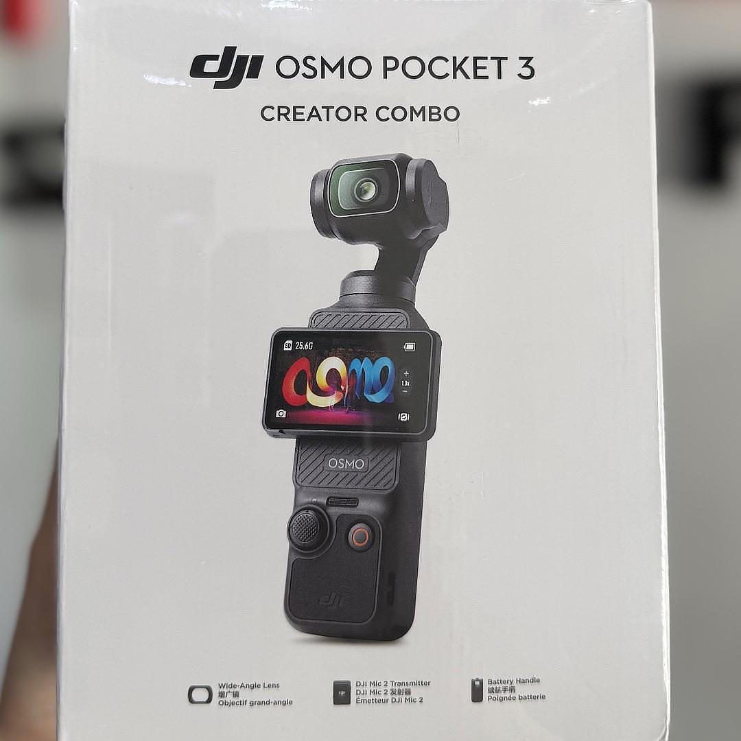 camaras y audio - DJI OSMO POCKET 3 COMBO CREADOR SELLADA OFERTA‼️‼️