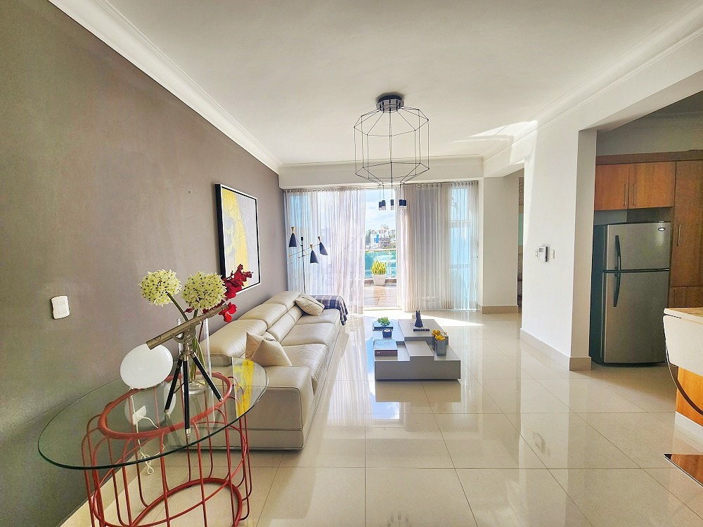 apartamentos - TORRE TERRAZA PRIVADA Y ASCENSOR CERROS DE GURABO STGO.  5