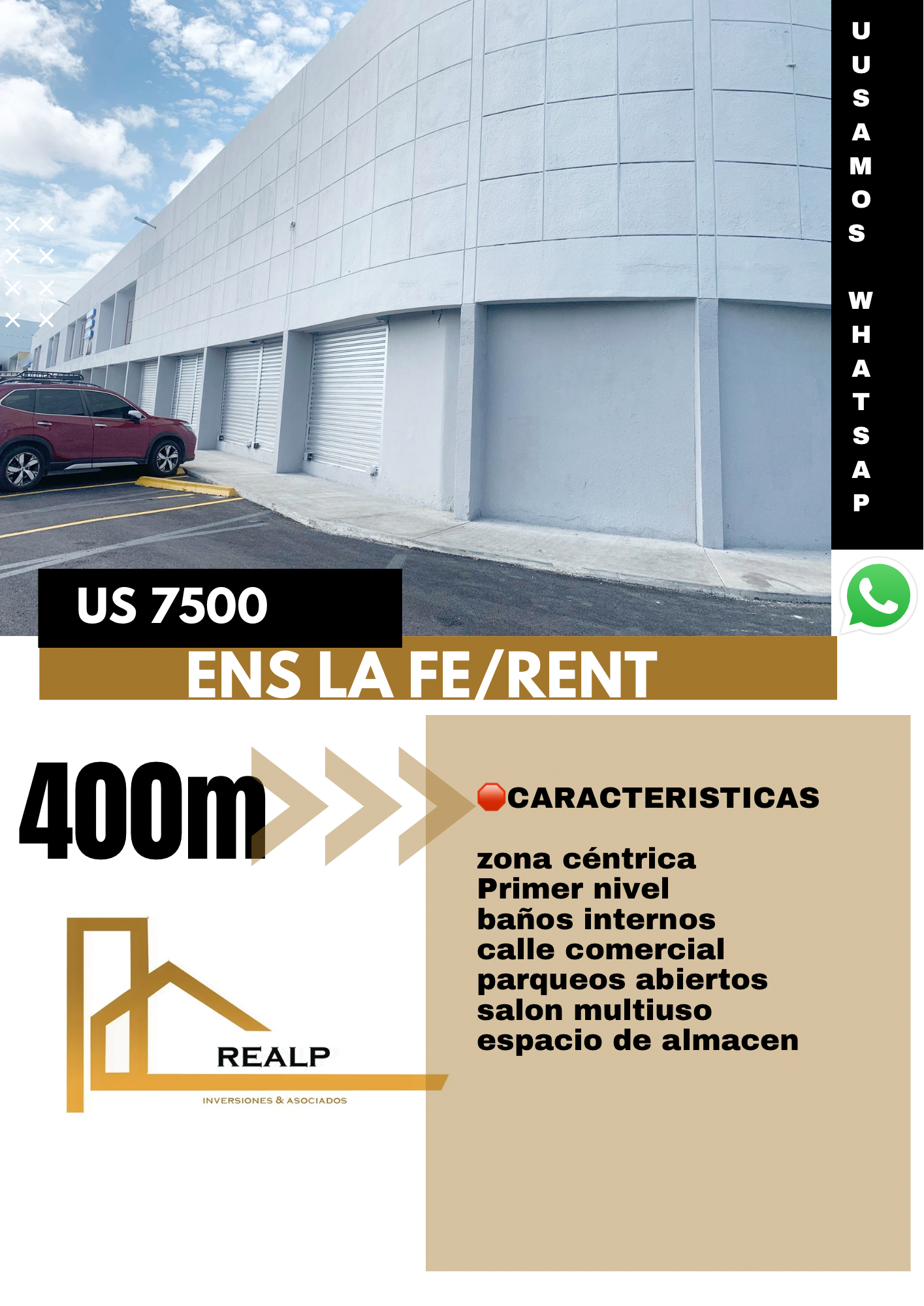 oficinas y locales comerciales - Propiedad comercial esquinera 