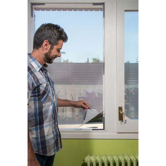 herramientas, jardines y exterior - Mosquitera Magnética 150x180cm Malla para Ventana Mosquitos antimosquito 1