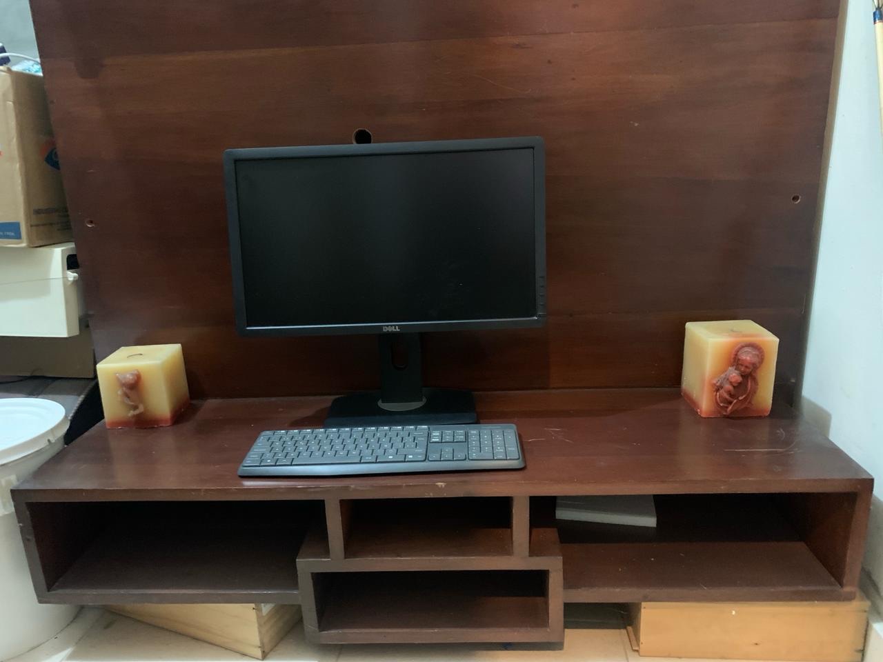 muebles y colchones - mueble de pare caoba TV 8000 peso 4