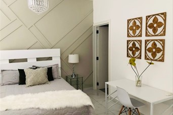 apartamentos - Alquilo tipo loft amueblado en Evaristo Morales  8