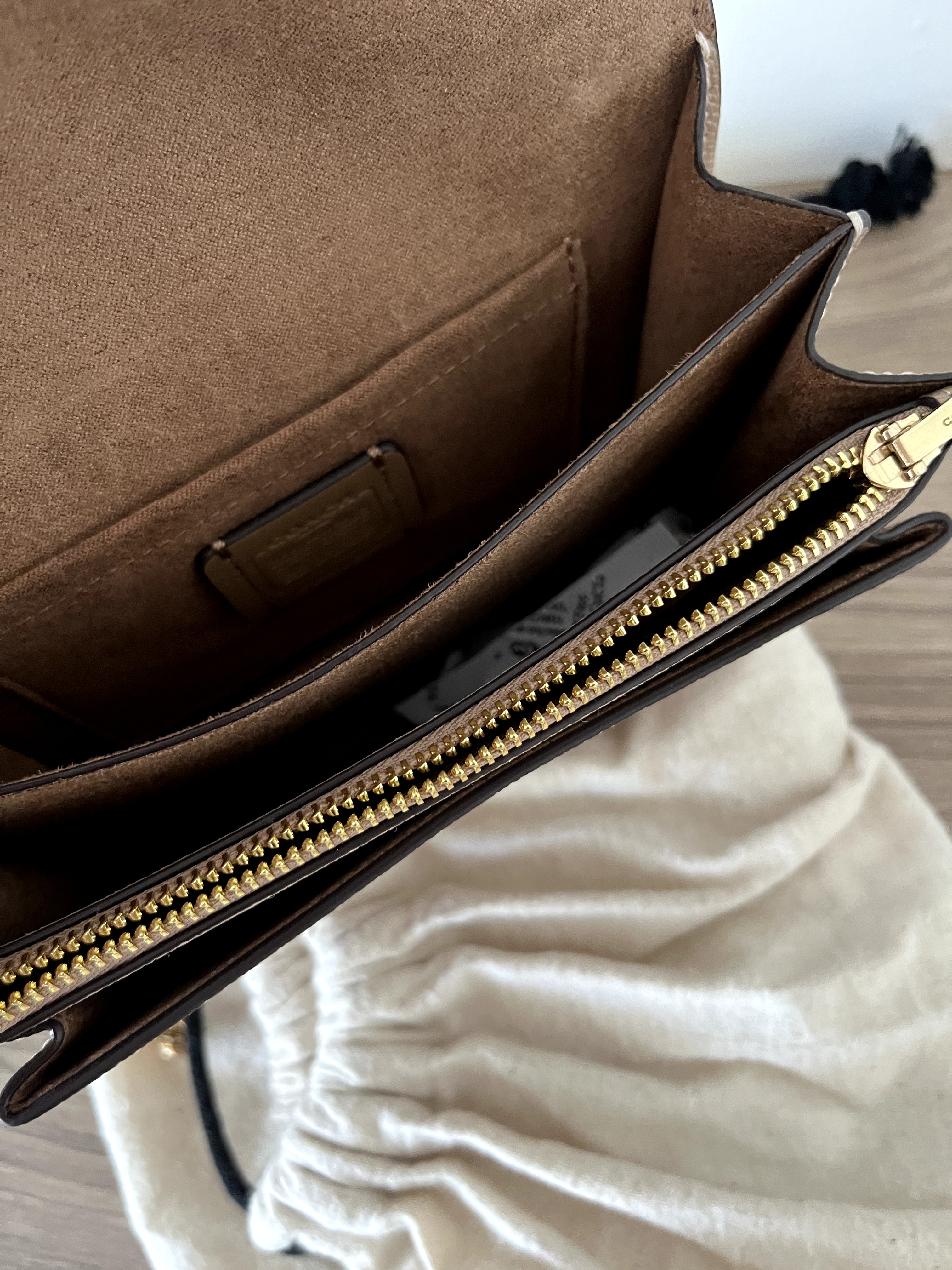 carteras y maletas - Crossbody Mini Klare Coach – Beige 4