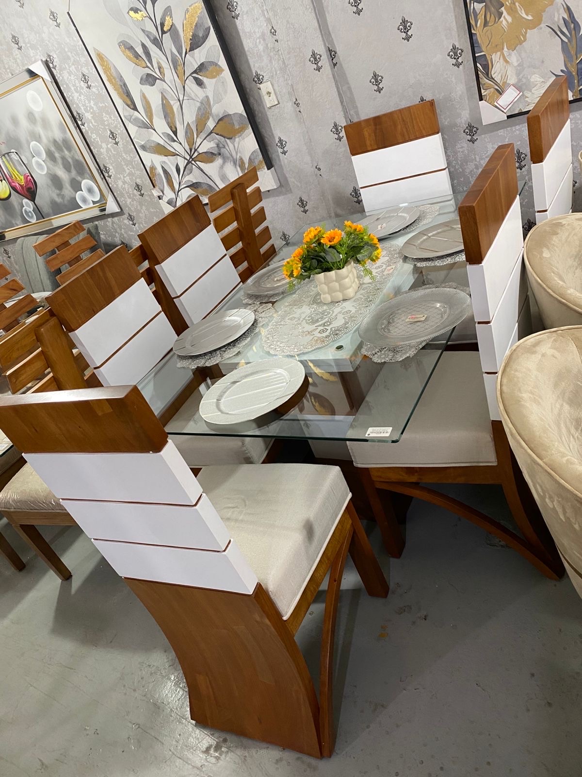 muebles y colchones - Juego de comedor Neptuno  0