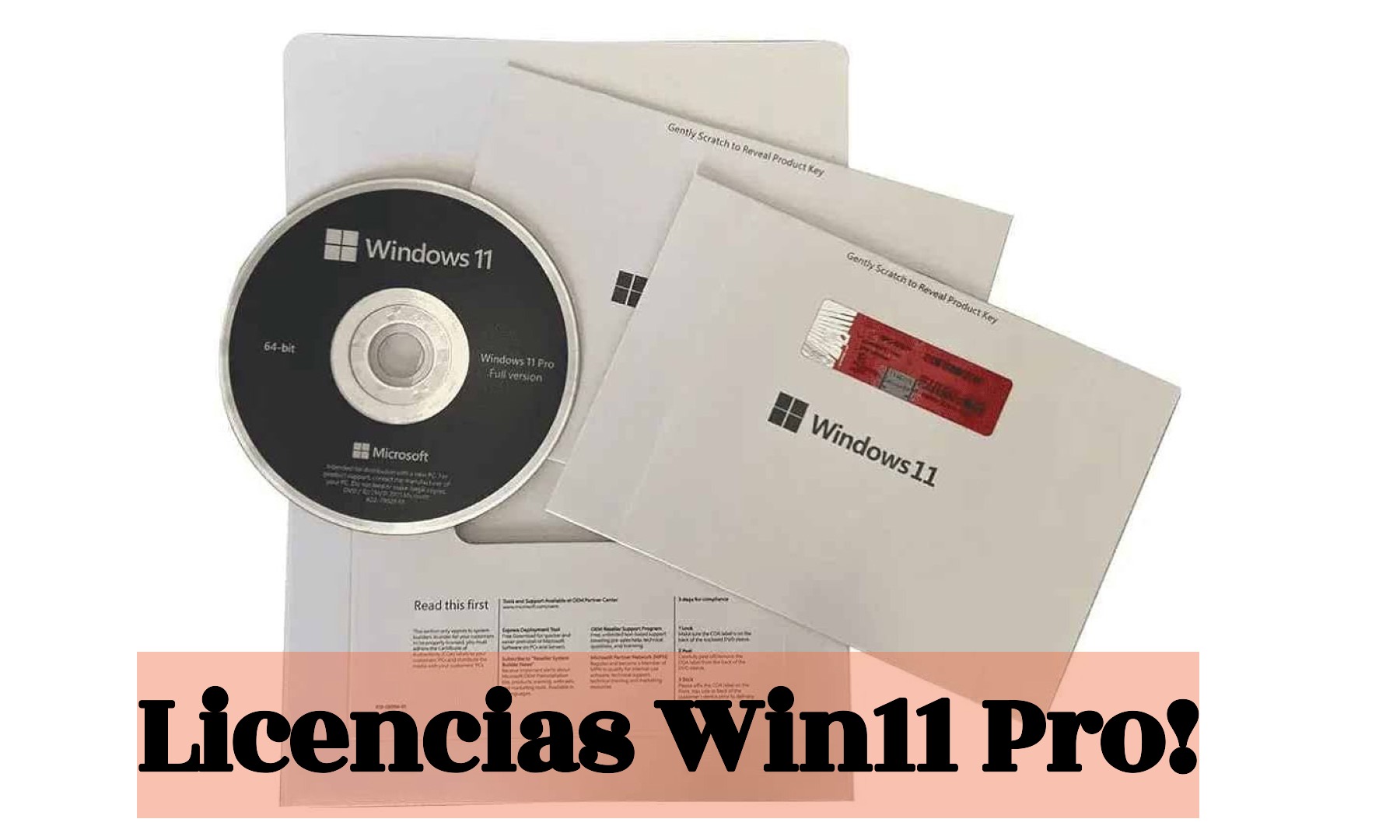 computadoras y laptops - Licencias Genuinas windows 11 pro 2