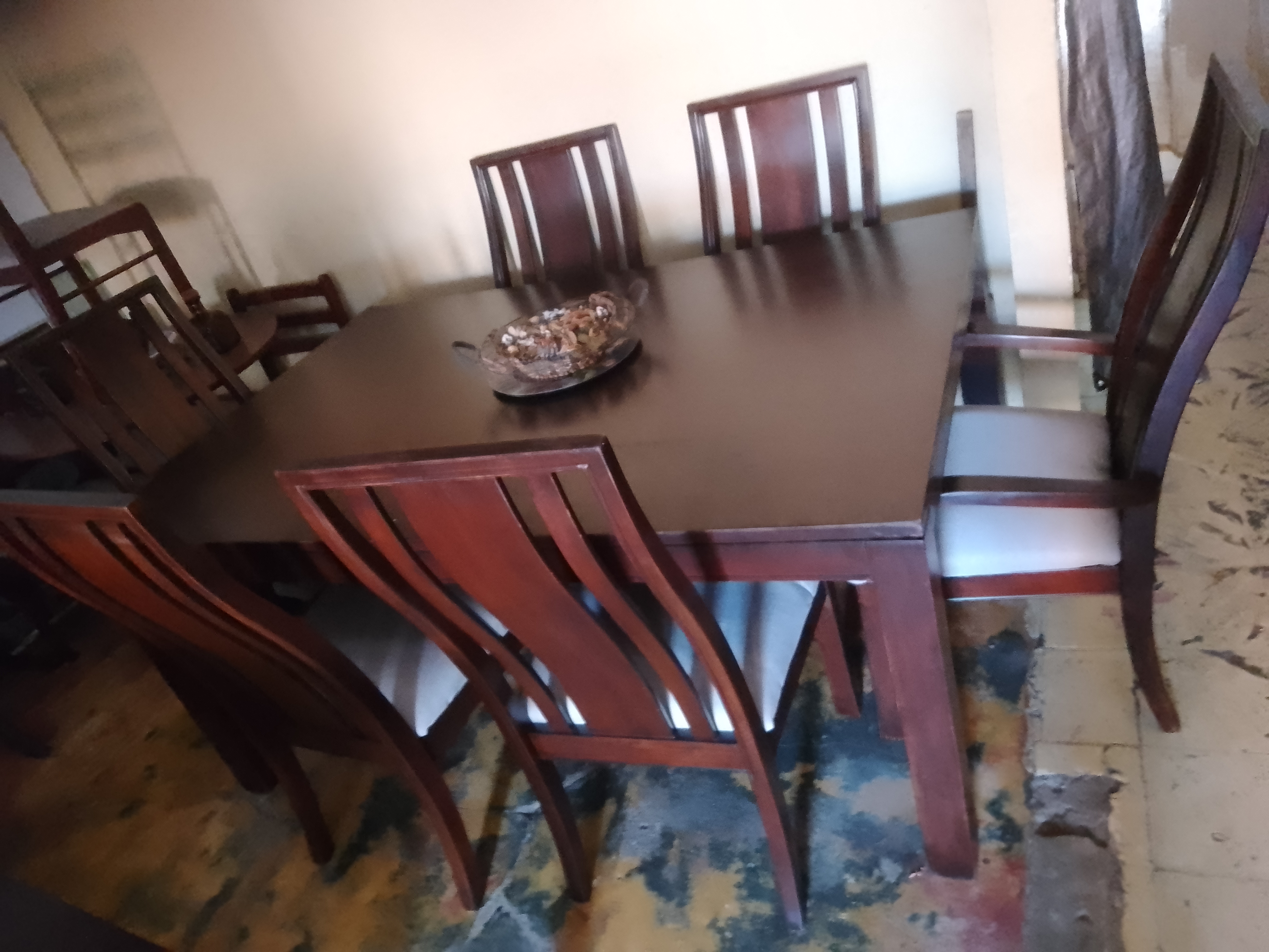 muebles y colchones - comedor usado 6 sillas importados ni roto ni flojo bien de pintura  8