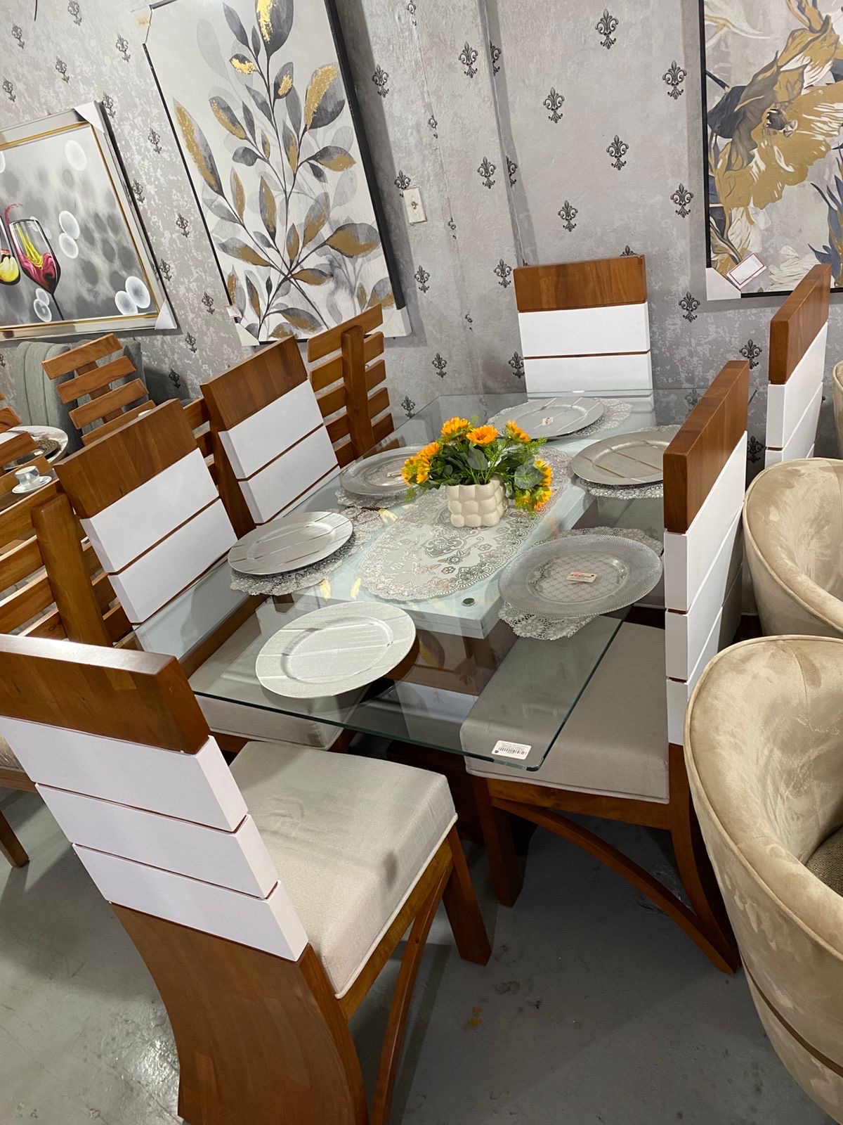 muebles y colchones - Juego de comedor Neptuno  1