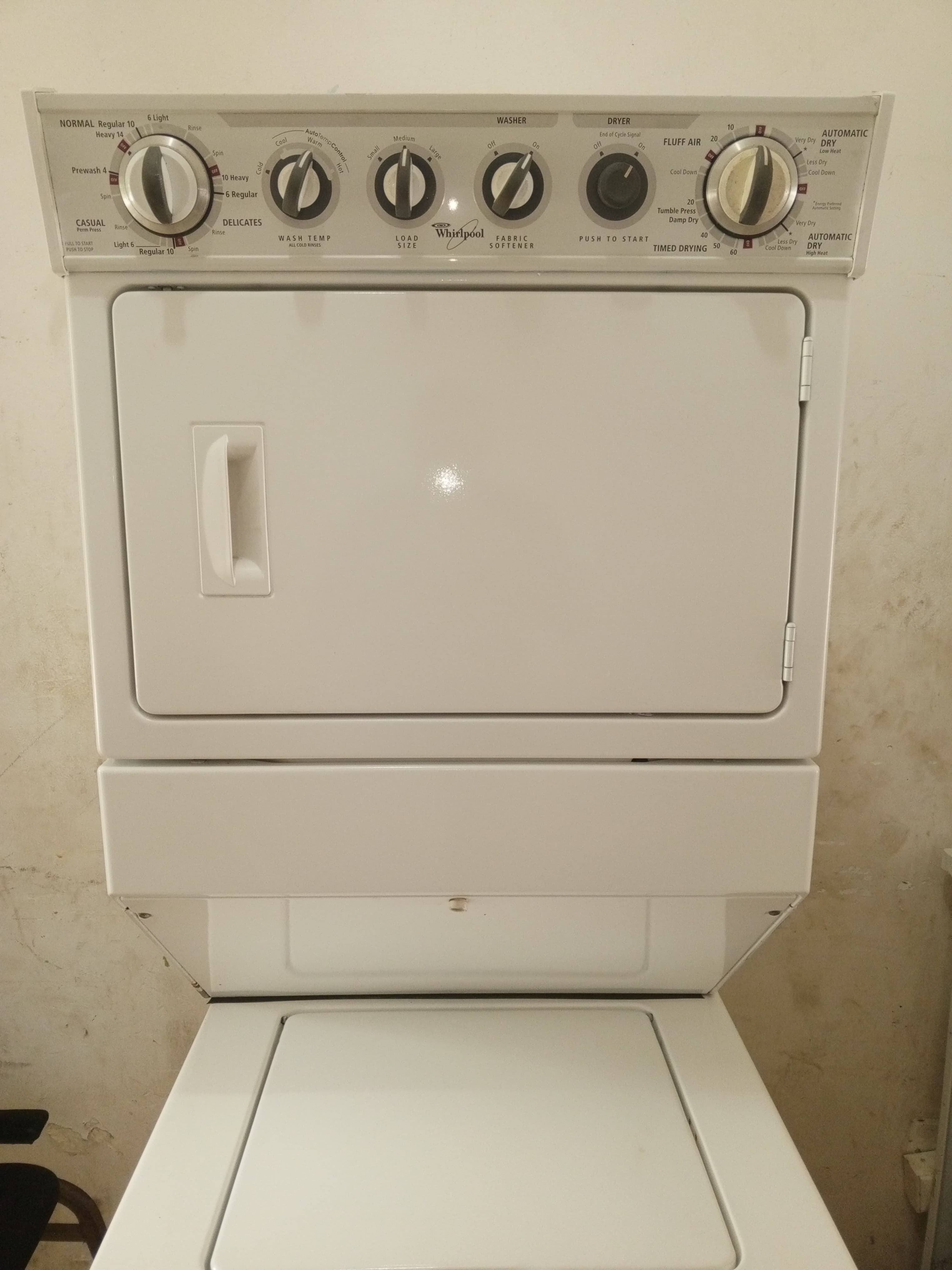electrodomesticos - Lavadora Tipo torre (Whirpool) a gas

 1
