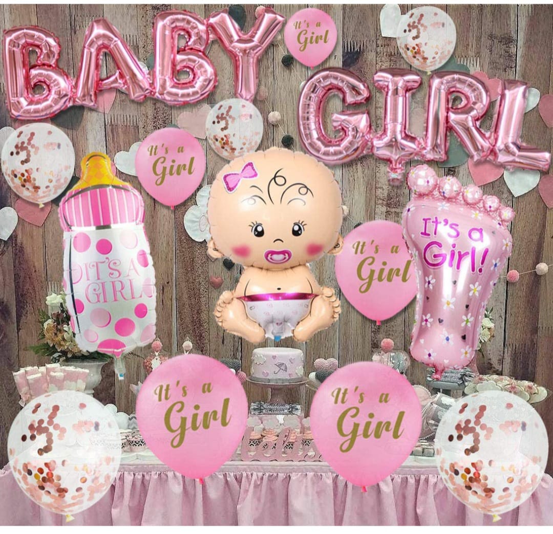 salud y belleza -   DECORACION BABY SHOWER Azul y rosa