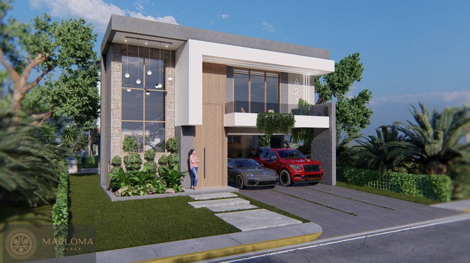 casas vacacionales y villas - Proyecto de villas y solares en Cupey Puerto Plata 2