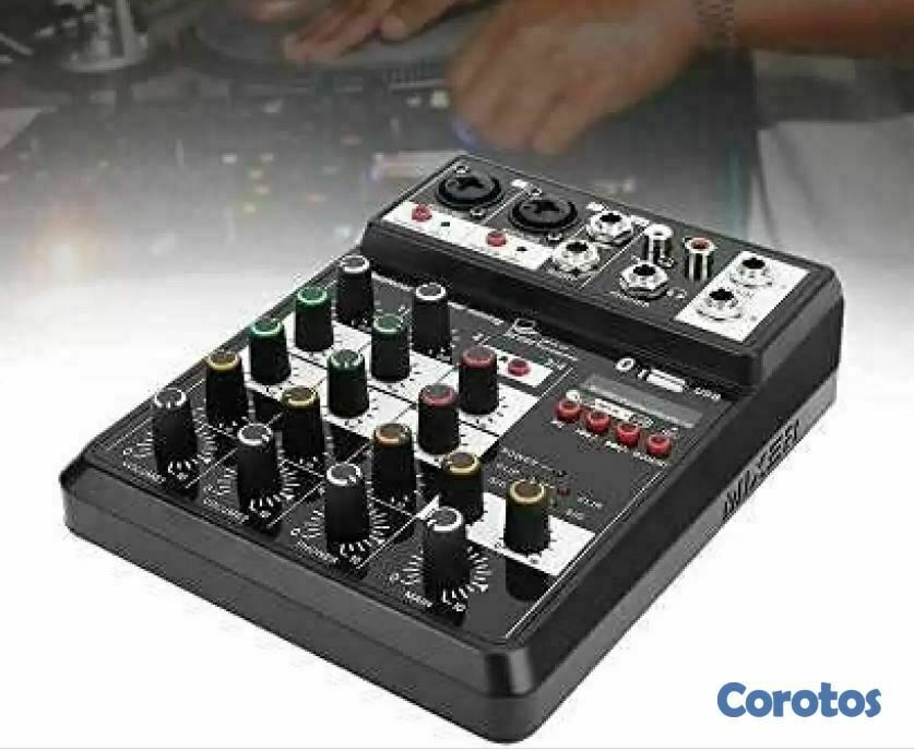 otros electronicos - Mezcladora de 2 canales con usb 2.0 5