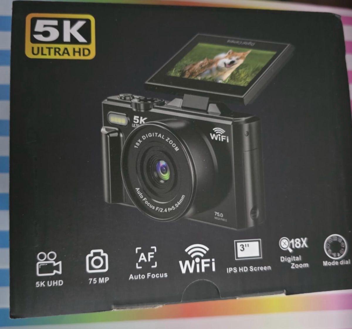 camaras y audio - Cámara digital 5K  1