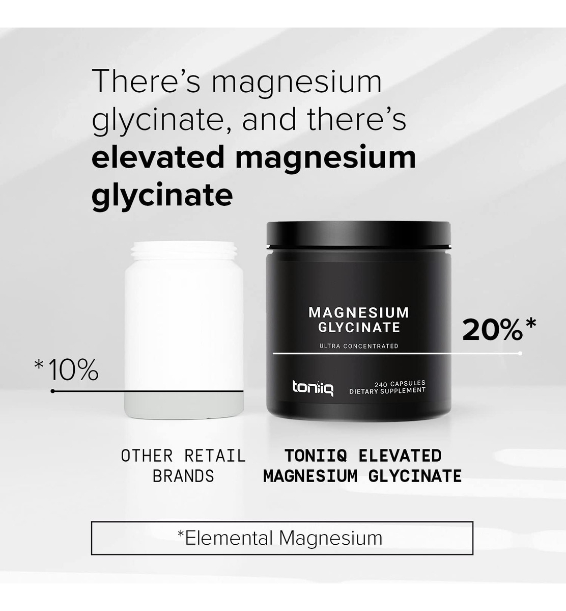 Salud y Equipamiento Médico - Glicinato De Magnesio Ultraconcentrado 3000 Mg 240 Cap 3