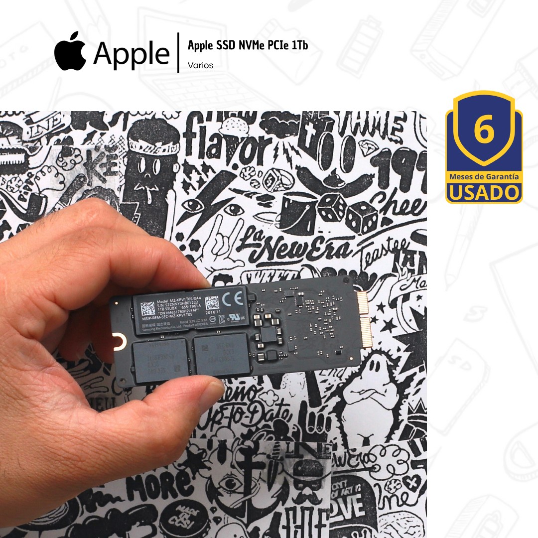 accesorios para electronica - Apple SSD NVMe PCIe 1Tb