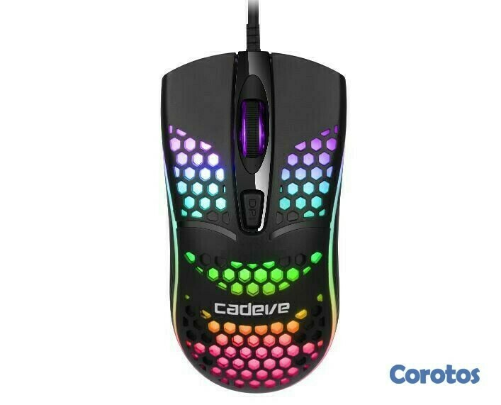 otros electronicos - Mouse gamer RGB VF53 2