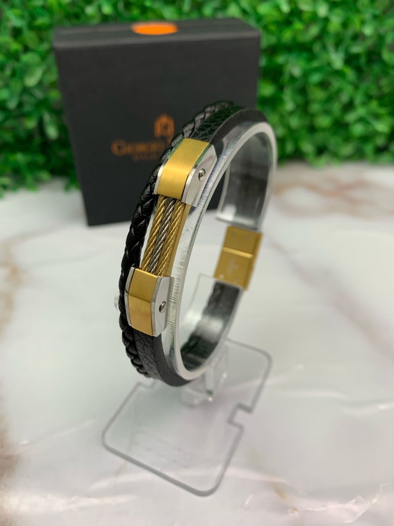 joyas, relojes y accesorios - Pulseras él piel para hombres Giorgio milano  0