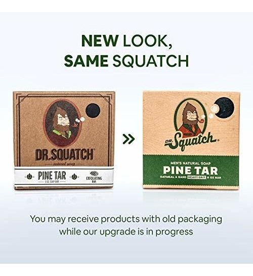Salud y Equipamiento Médico - Paquete De Jabon Para Hombre - Dr. Squatch - X3 Unidades 1