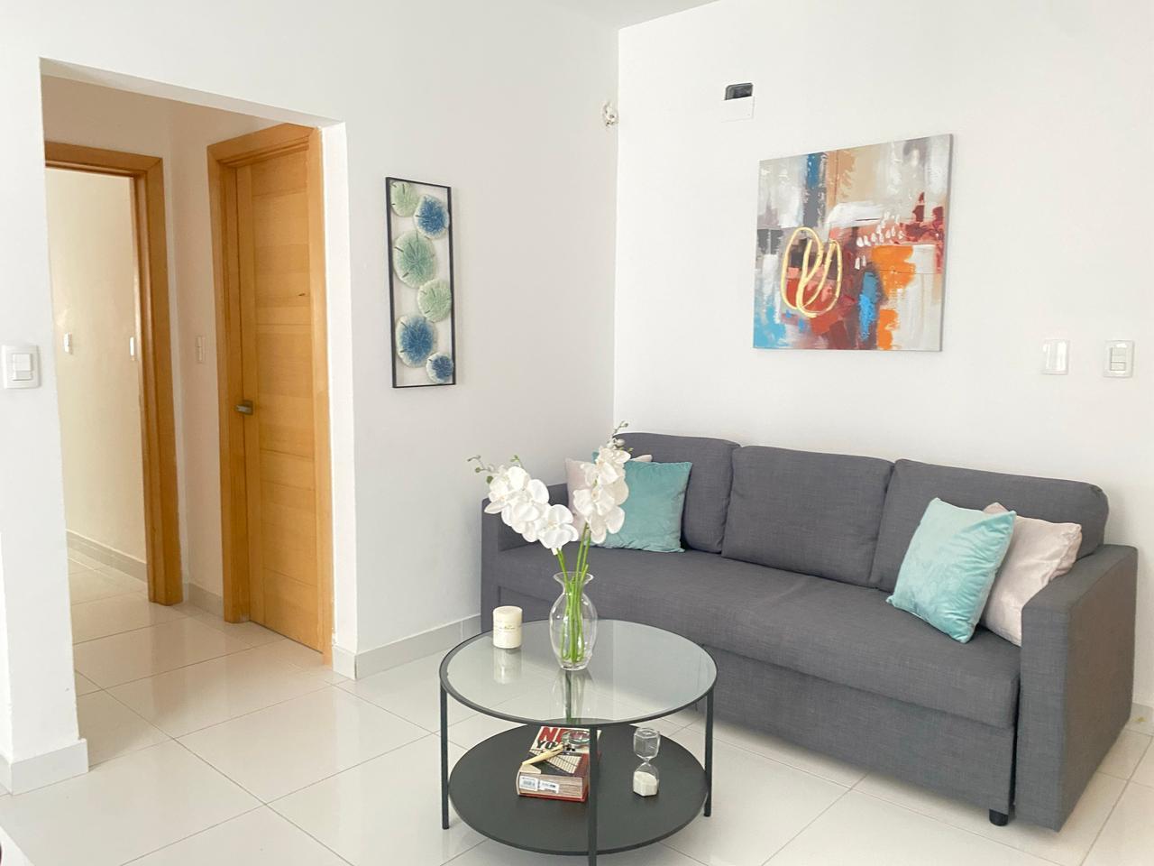 apartamentos - Vendo apartamento amueblado Bella Vista 2