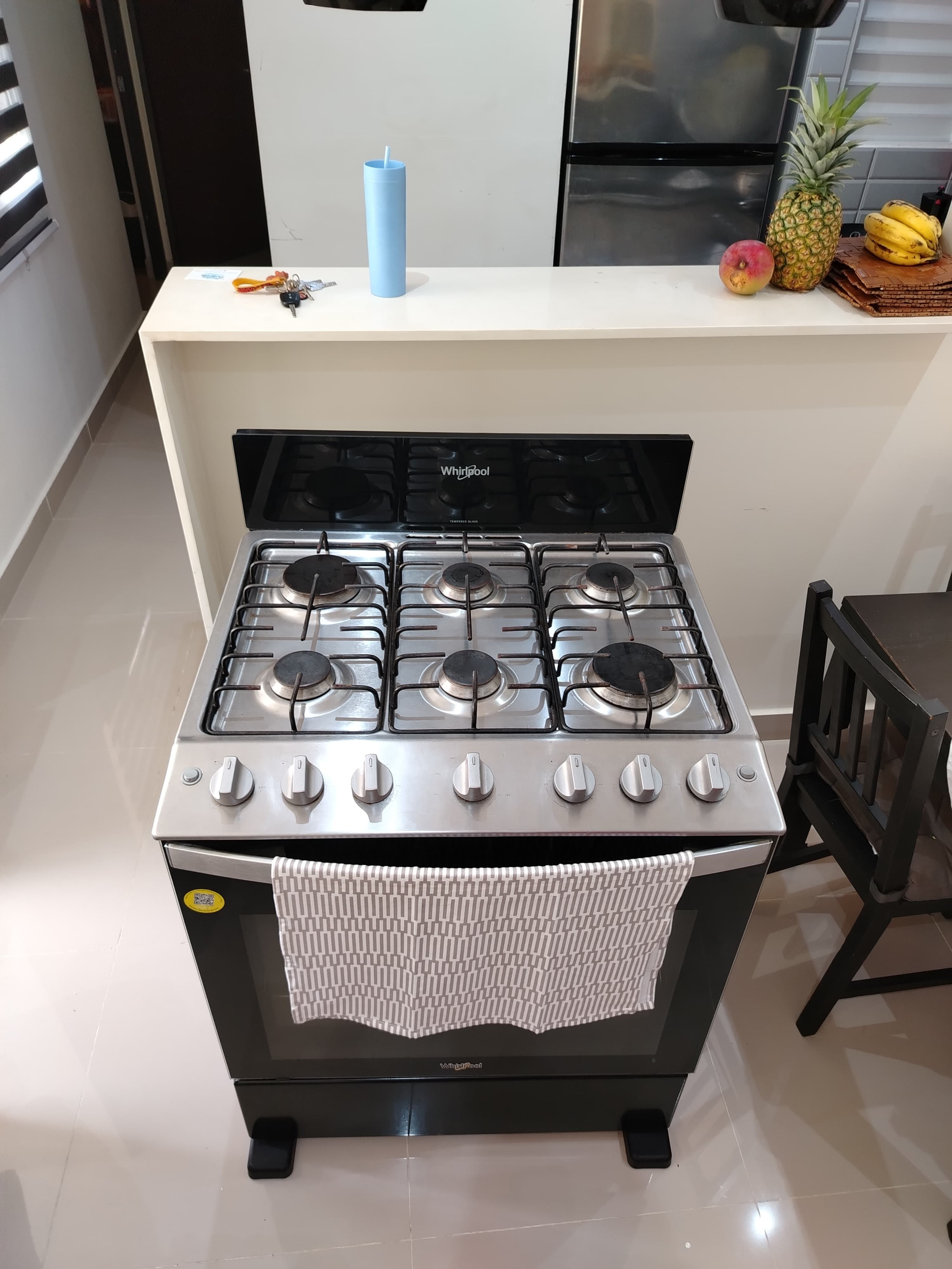 electrodomesticos - Estufa Whirlpool LWFR3100B / 30 Pulgadas 0
