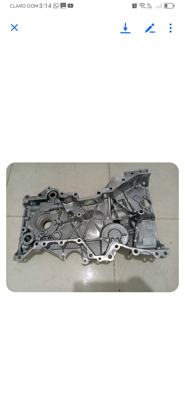 repuestos - SE VENDE BOMBA DE LUBRICACION  0