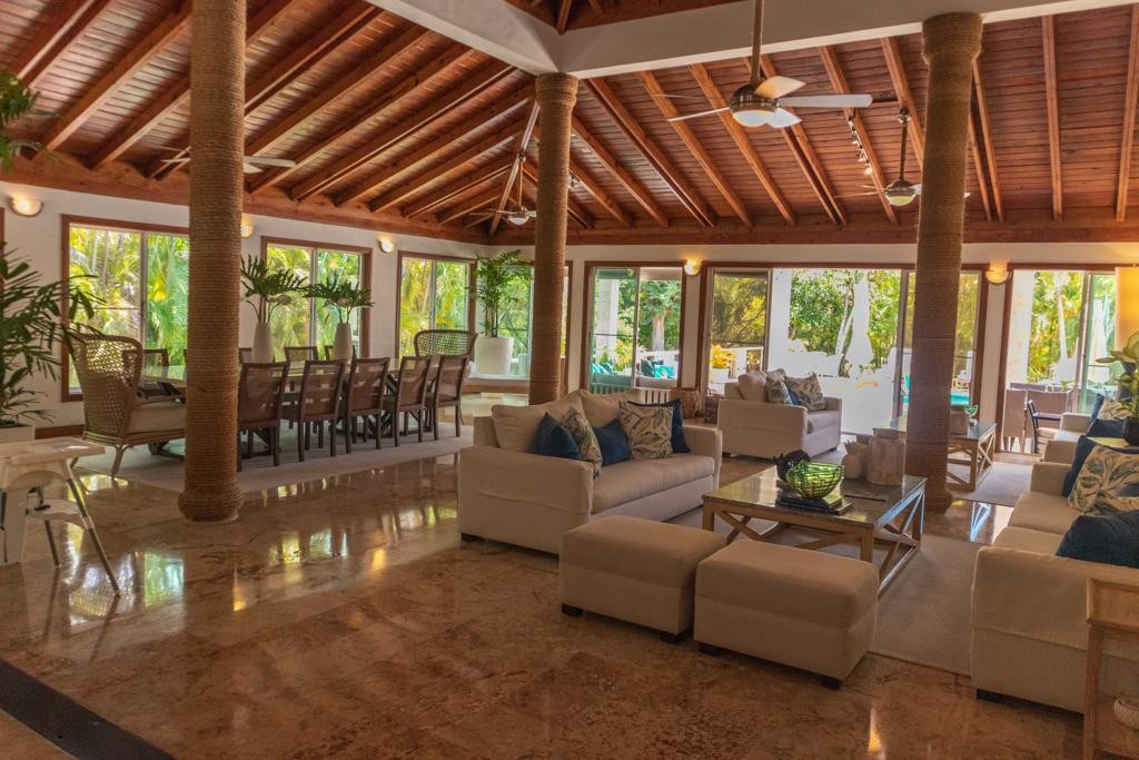 casas vacacionales y villas - Preciosa Casa en Complejo de La Romana, Casa de Campo  3