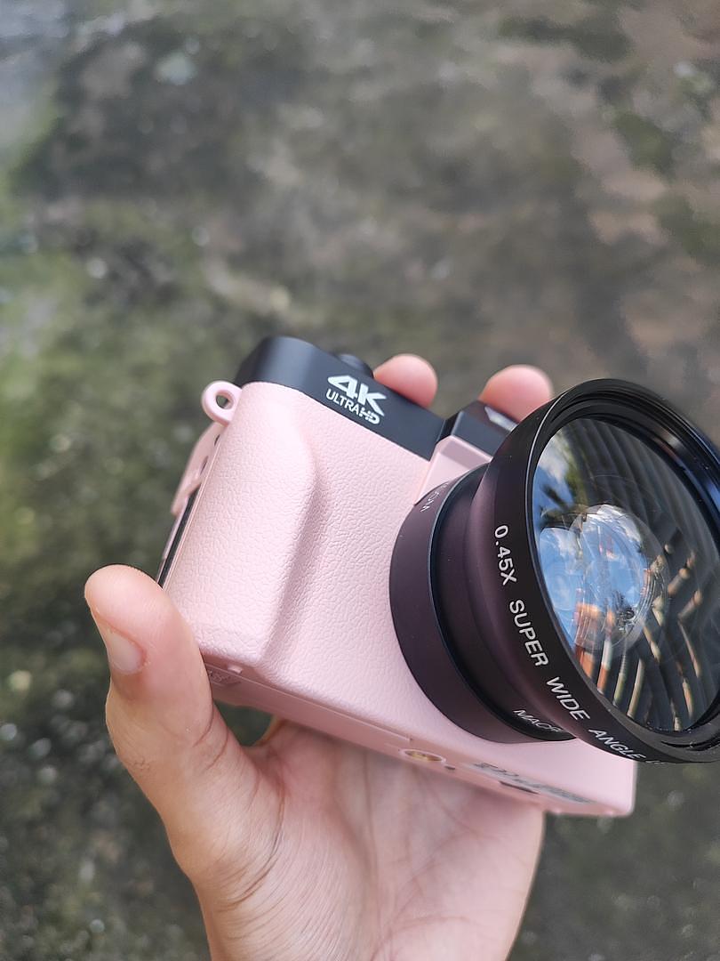 camaras y audio - Cámara digital 4K para fotografía, enfoque automático, 56 MP, zoom digital 16X 1