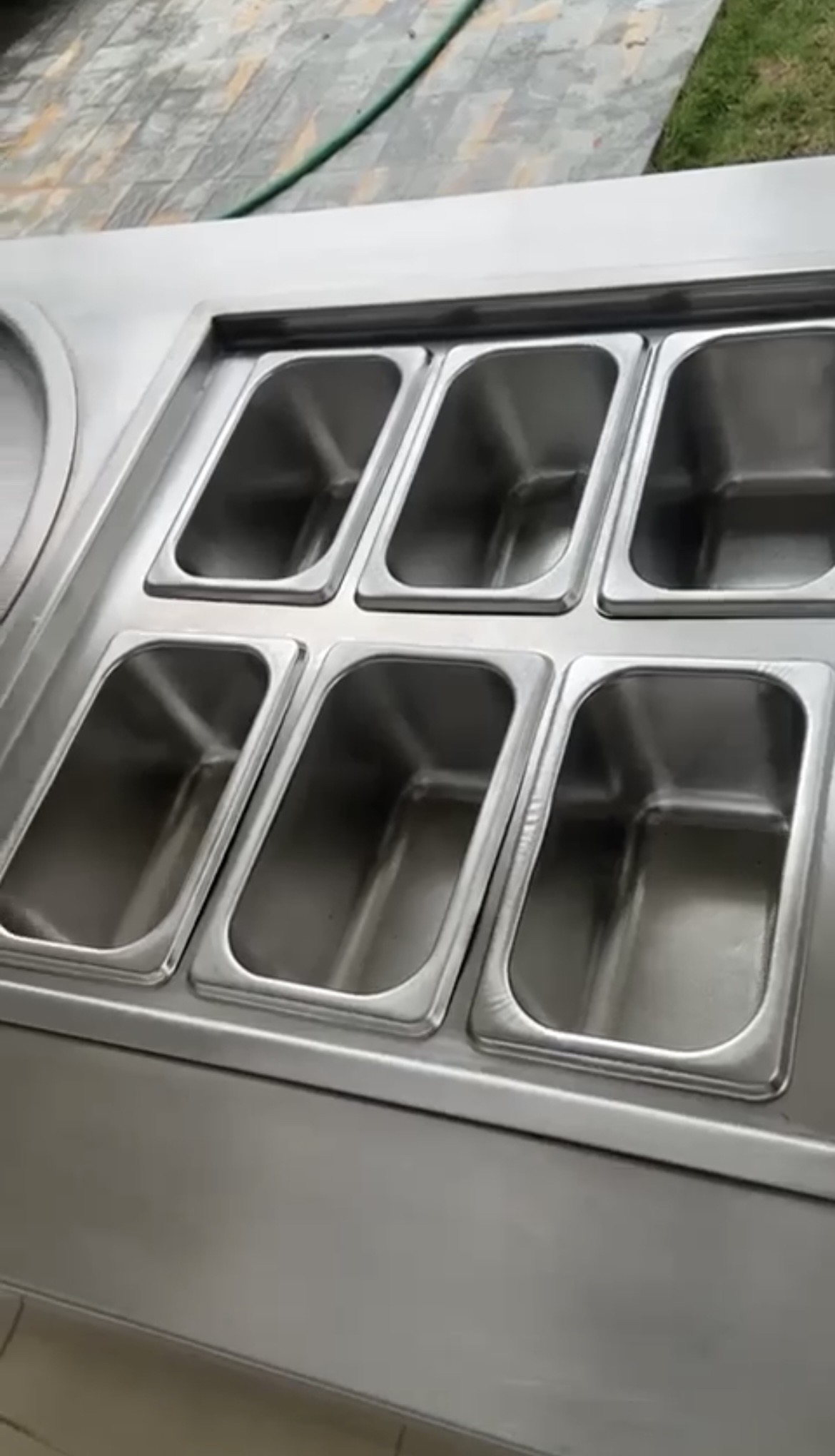 equipos profesionales - ROLLED ICE CREAM, Máquina de helado tailandés 4
