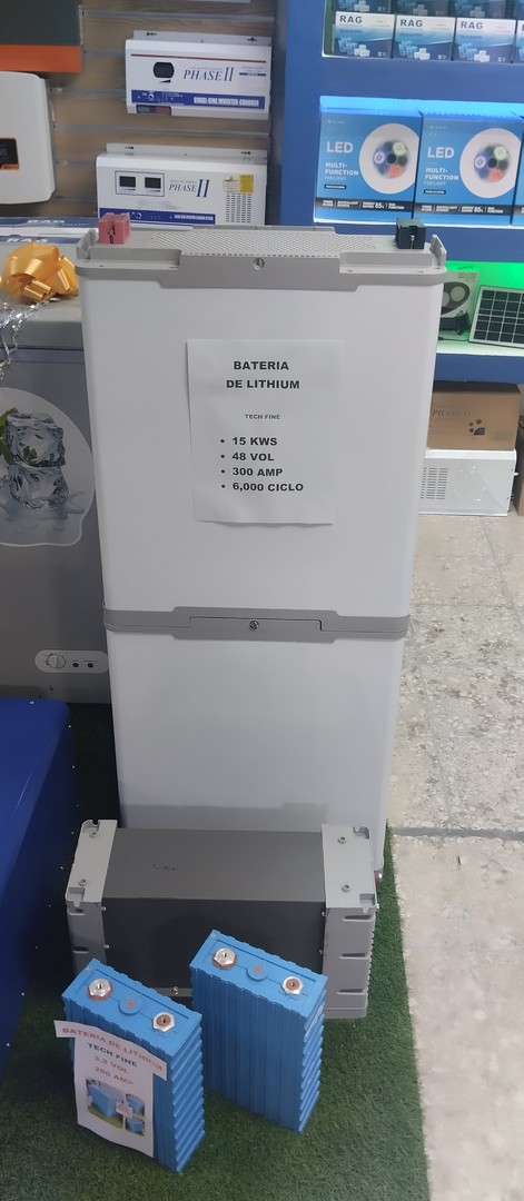 plantas e inversores - para los amantes del lithion ya llegaron  baterias de lithion de 15kw en oferta 1