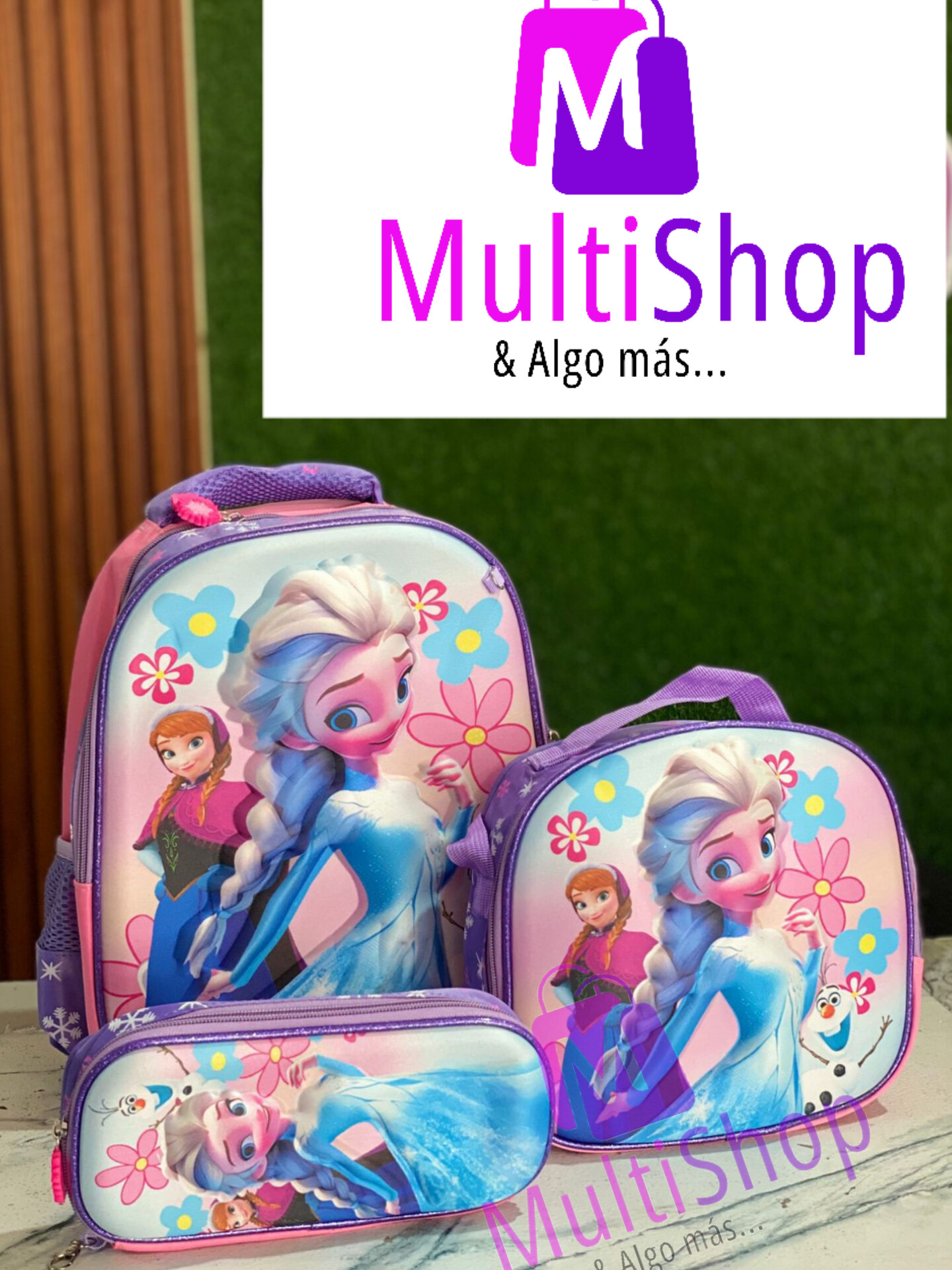 carteras y maletas - Set 3 piezas escolares  1