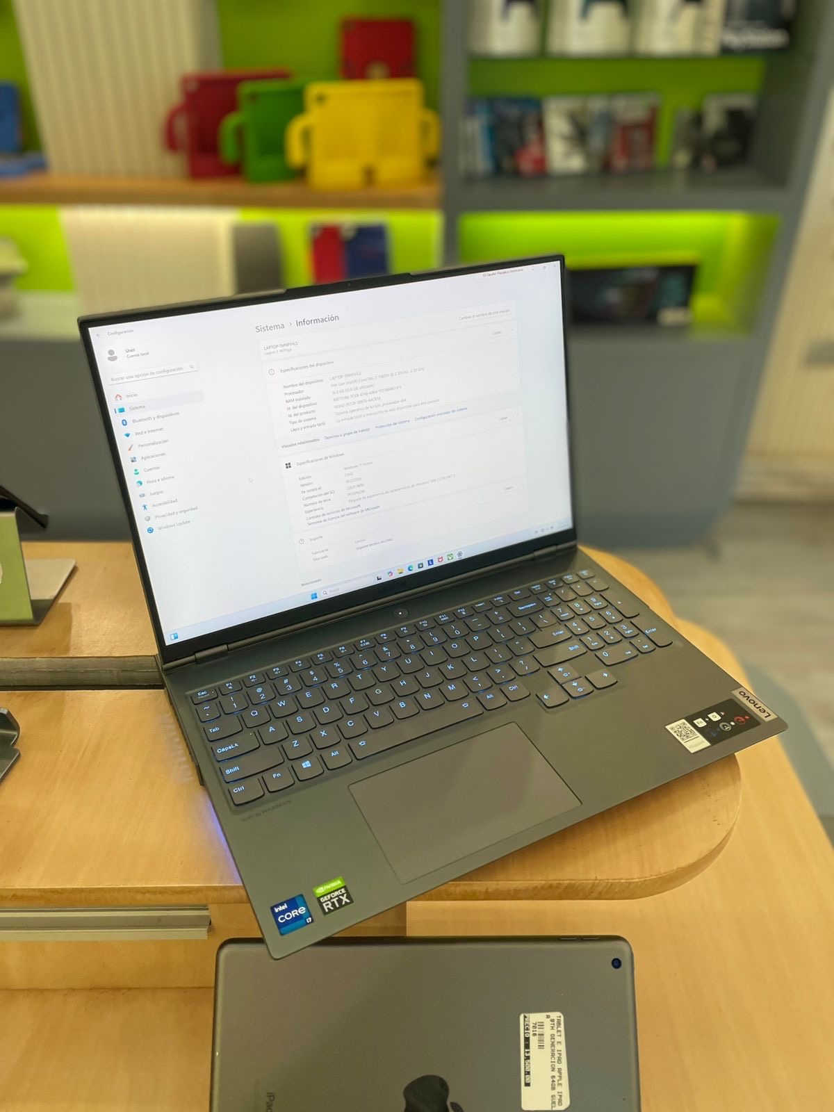 computadoras y laptops - LAPTOP LENOVO LEGION 11TH GENERACIÓN INTEL CORE I716Gb DE RAM1Tb SSD 0
