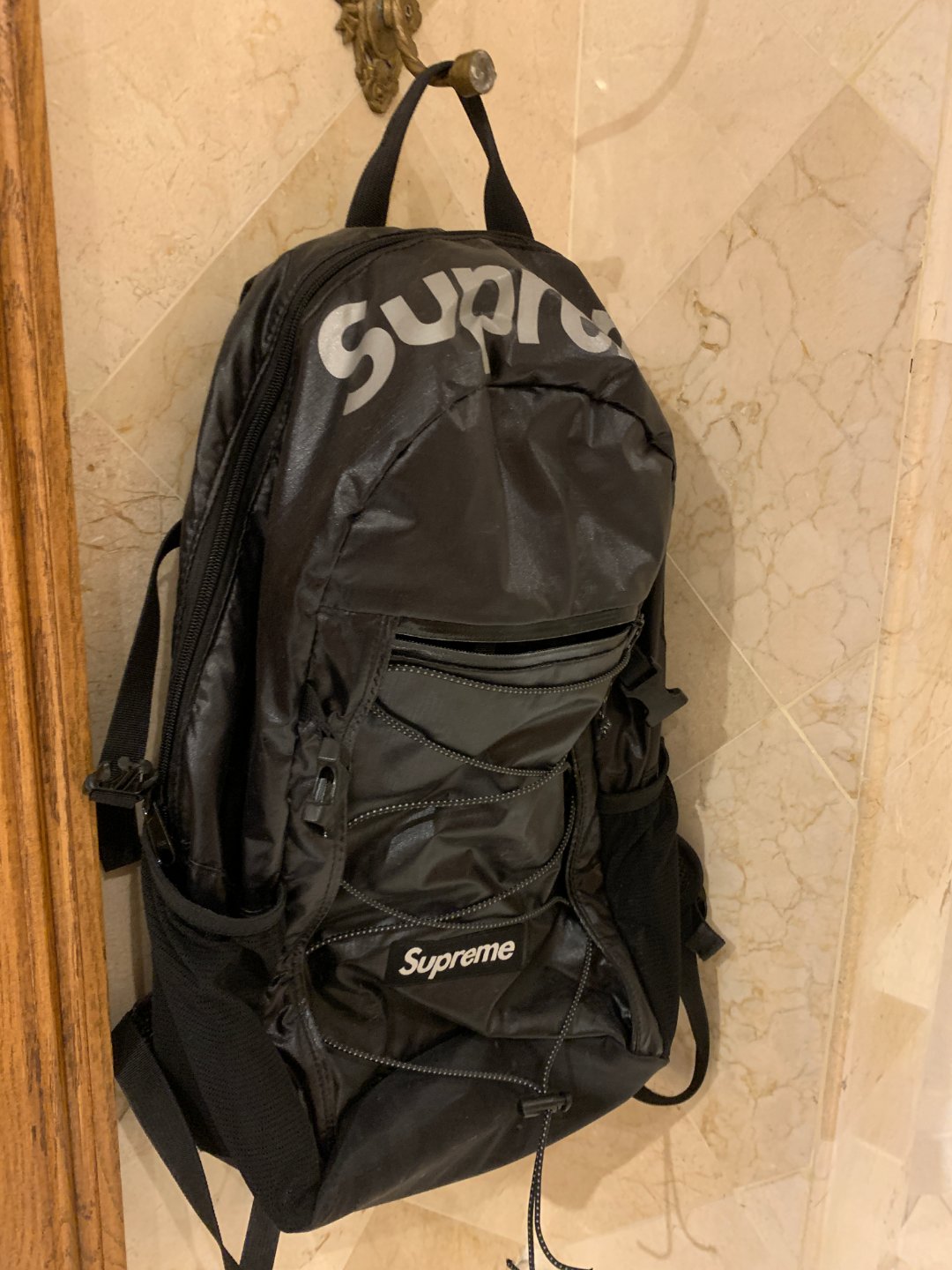 carteras y maletas - Mochila Supreme 100% autentica comprada en Nueva York 0