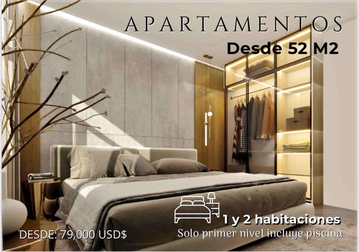 apartamentos - Apartamentos en punta cana con piscina República Dominicana zona turist 3