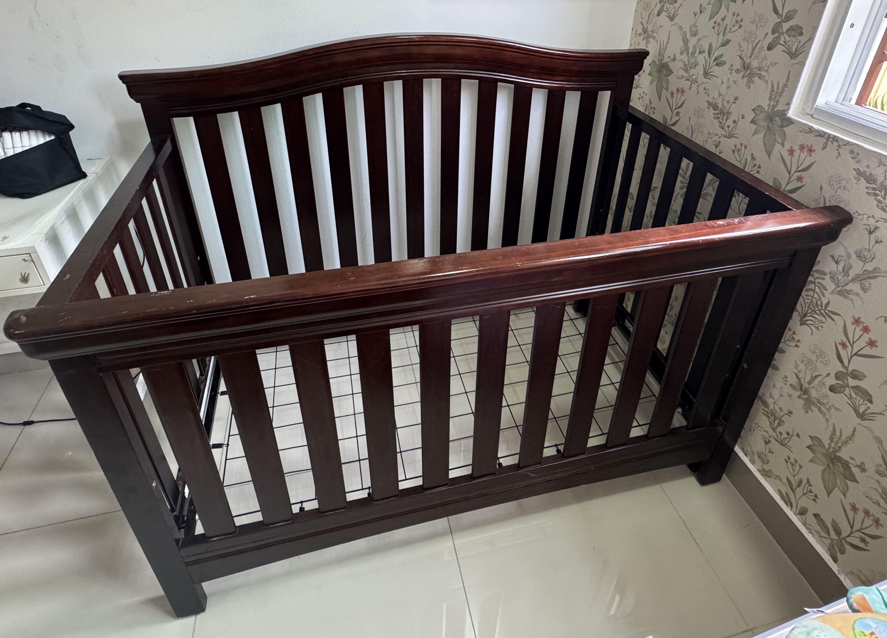 muebles - Cuna cama para bebé y niño hasta 5 años  2