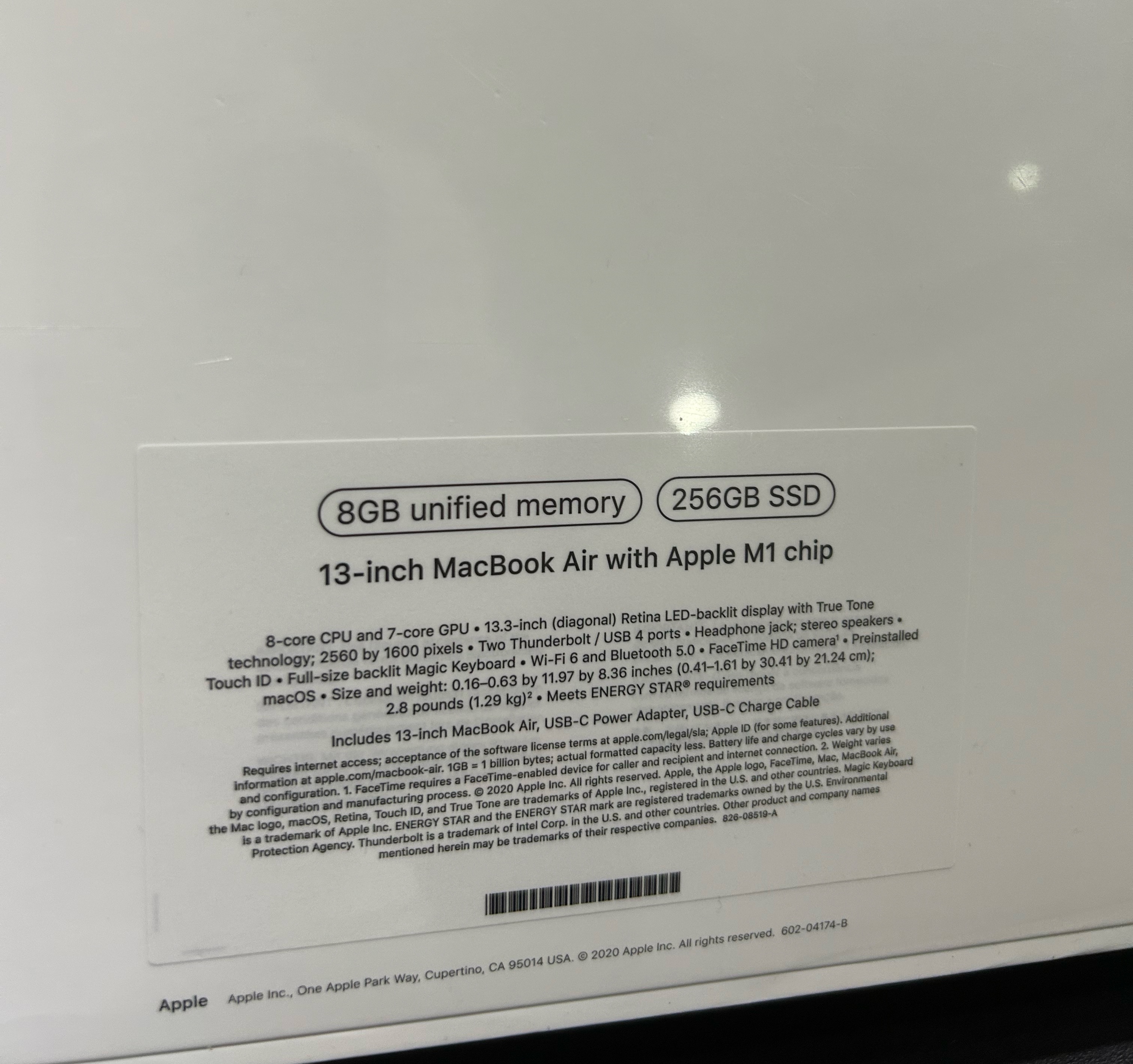 computadoras y laptops - MACBOOK AIR M1 13" 256GB 8GB RAM SELLADA OFERTA‼️ 1