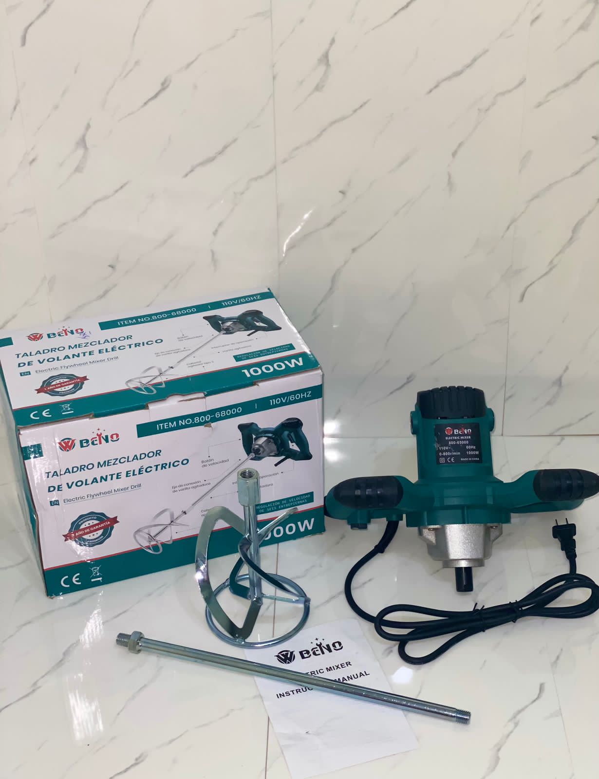 herramientas, jardines y exterior - Mezclador industrial de mano